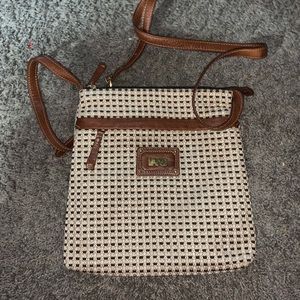 Columbia Linen Leather Crossbody